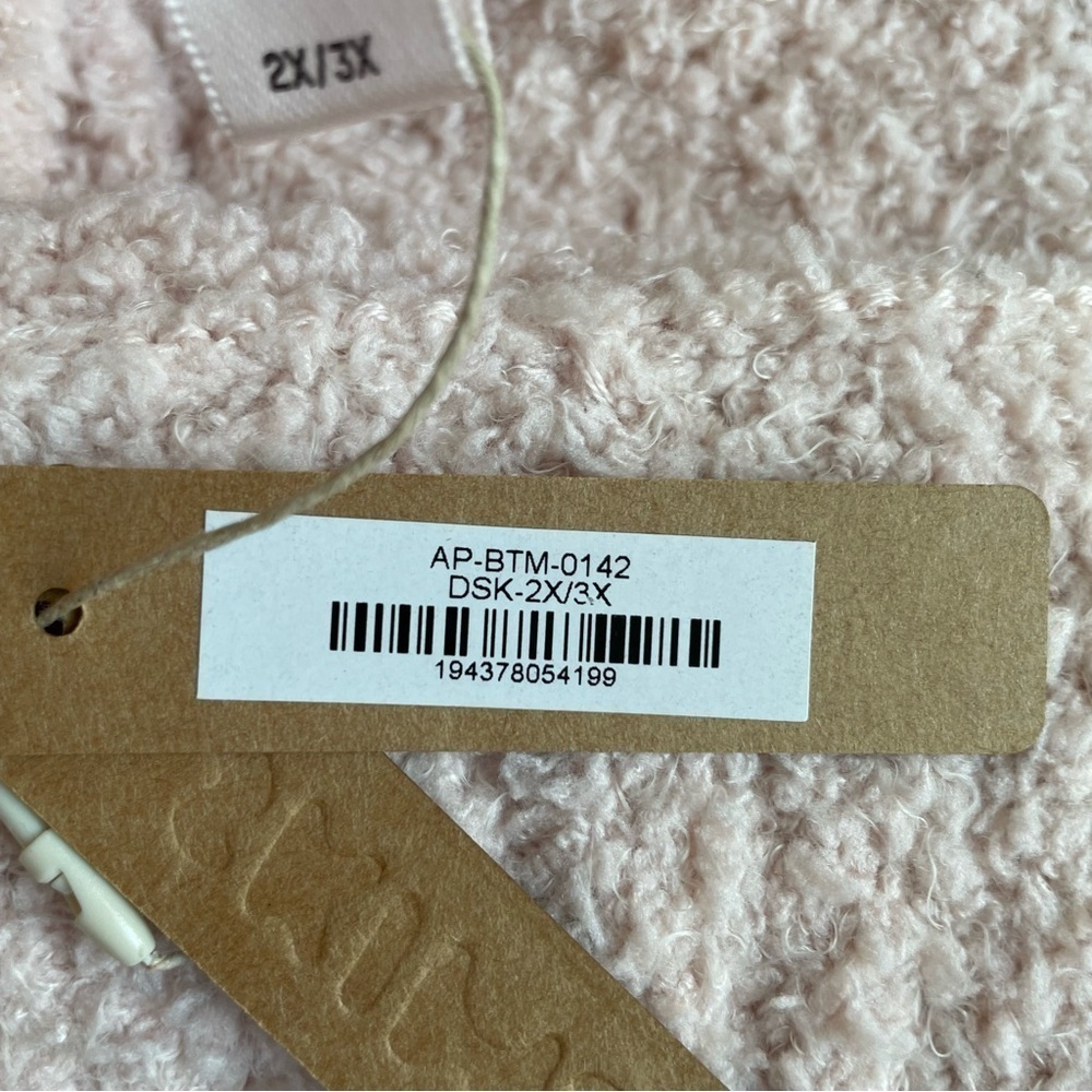 NEW | Skims | NWT‎ Cozy Knit Wide Leg Pants in Dusk, size 2X/3X - Picture 7 of 7